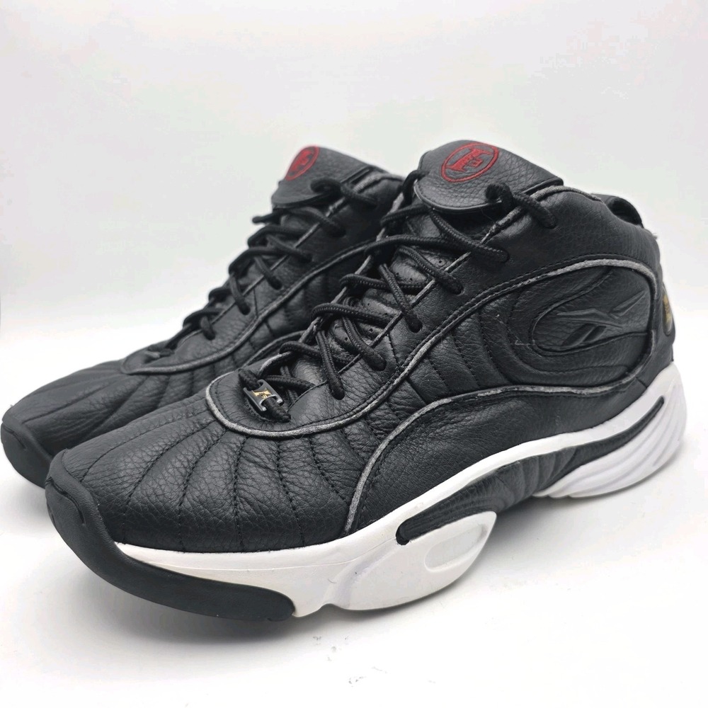 Vintage Reebok Answer III Allen Iverson 10 Sneakers Black White Court Basketball